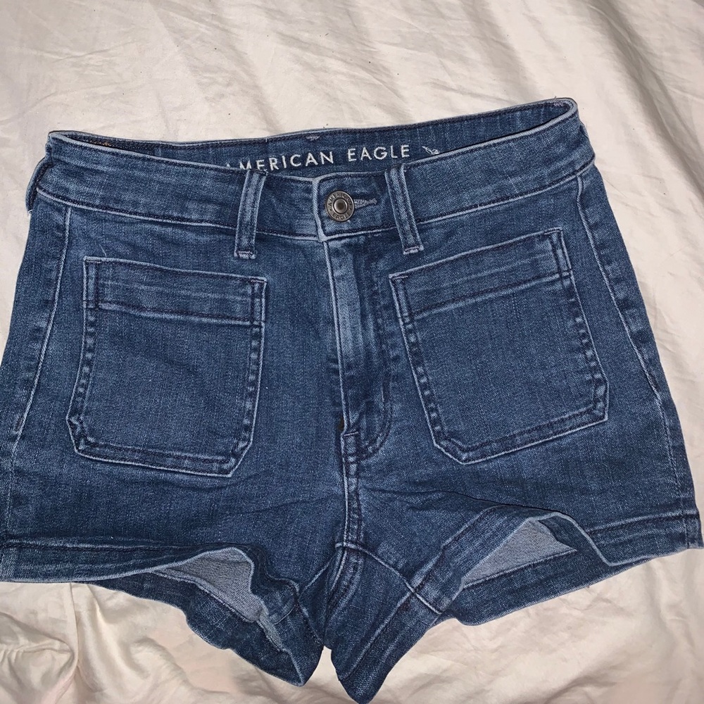 pained shorts
